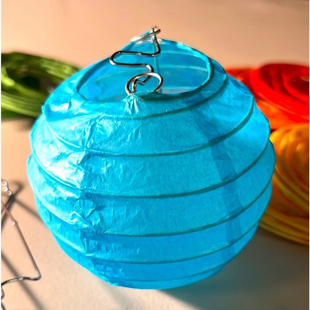 String light Asian style shade replacements.